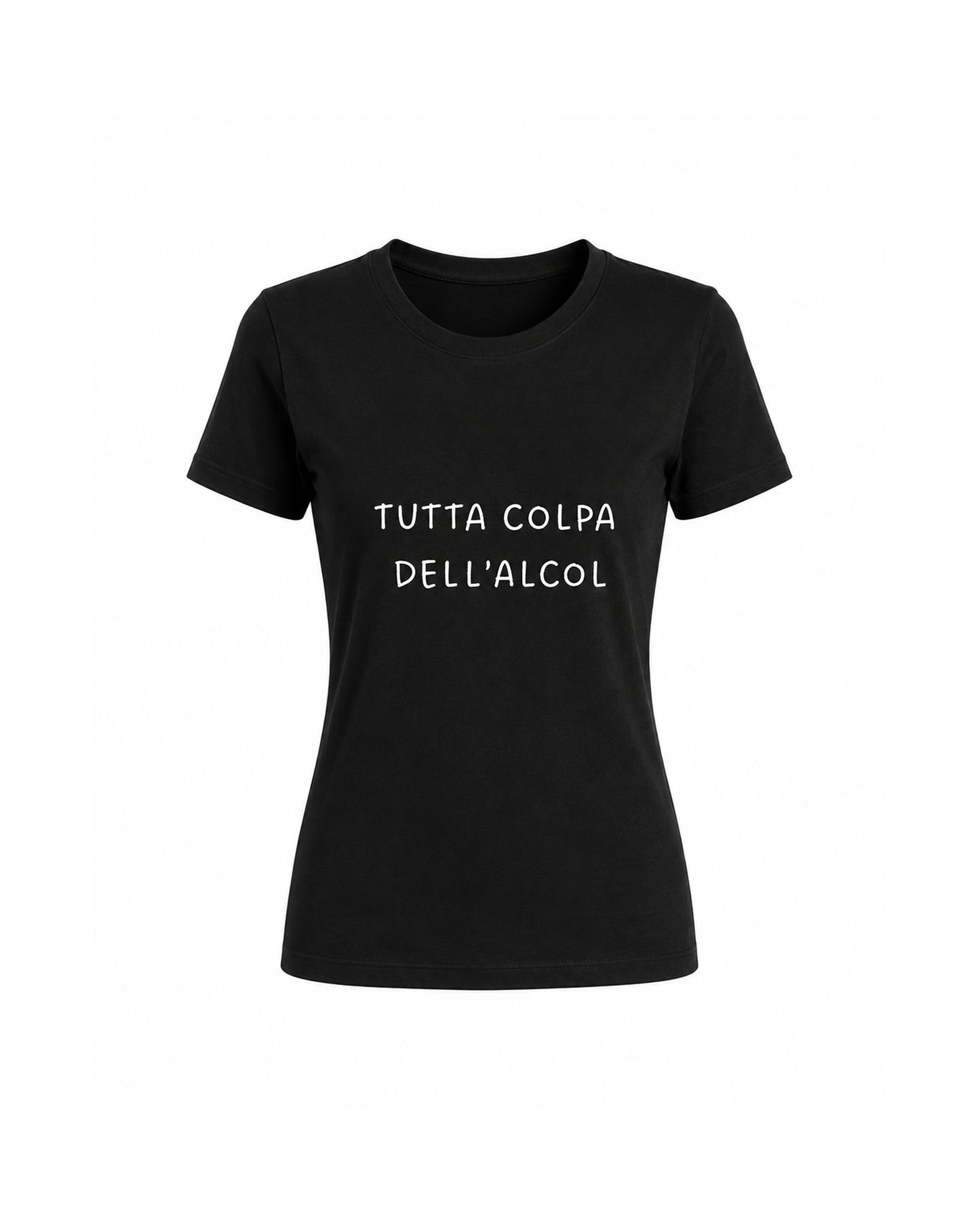 Curvy Alcohol T-shirt
