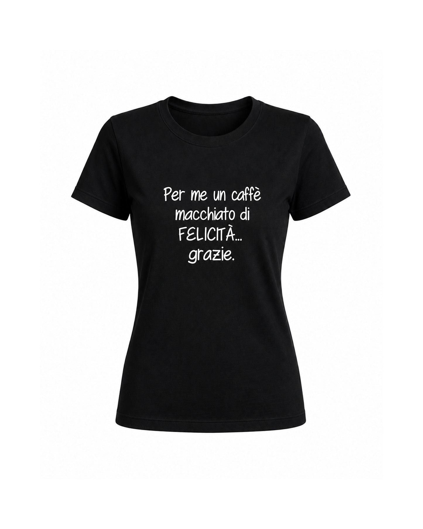 Happiness-stained Curvy T-shirt