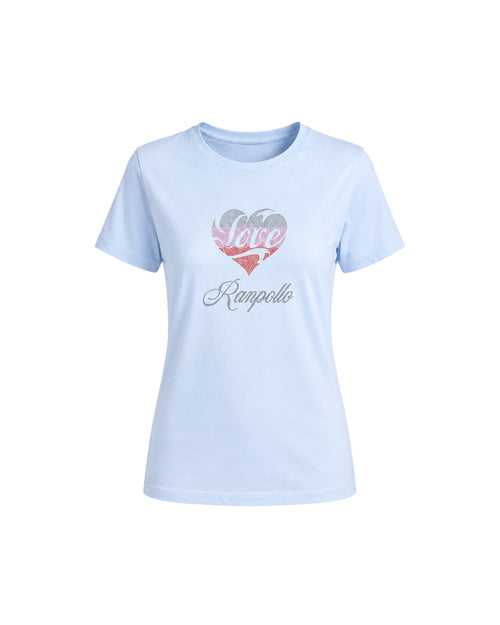 Carica immagine 1 in visualizzazione galleria. T-shirt Regular Strass Love