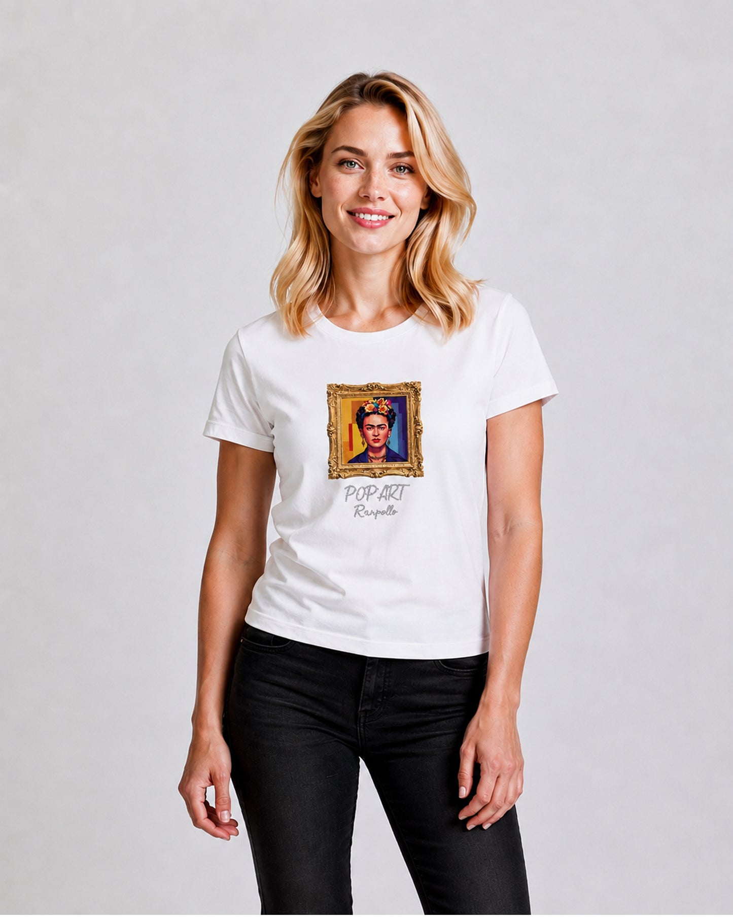 T-shirt Regular Strass Popfrida