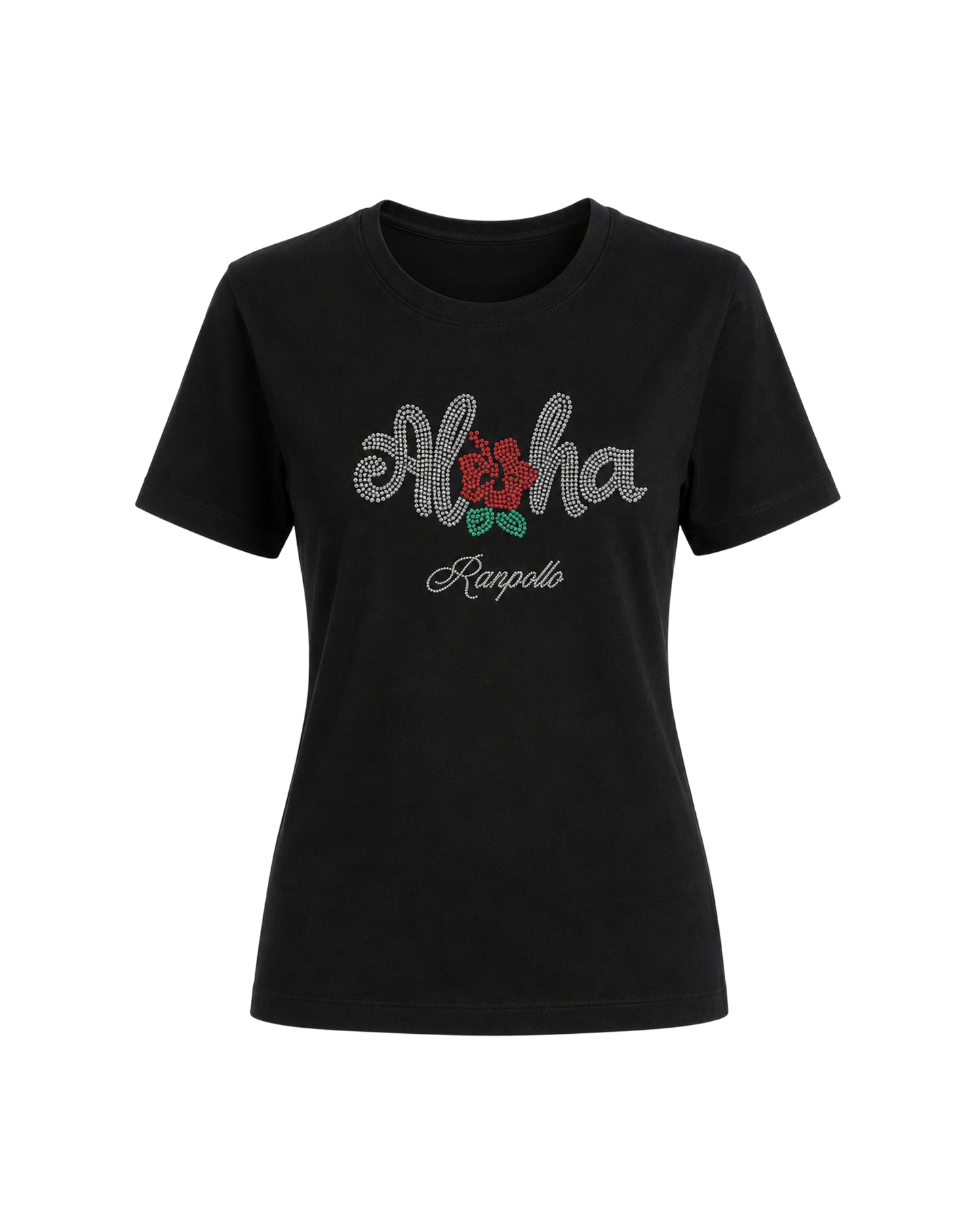 T-shirt Regular Strass Aloha