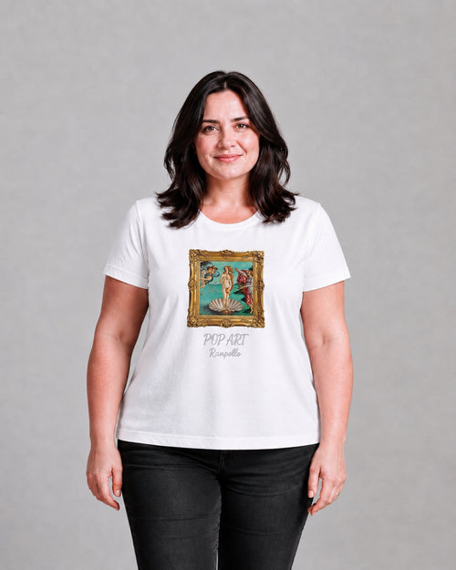 Carica immagine 1 in visualizzazione galleria. T-shirt Curvy Strass Popvenere