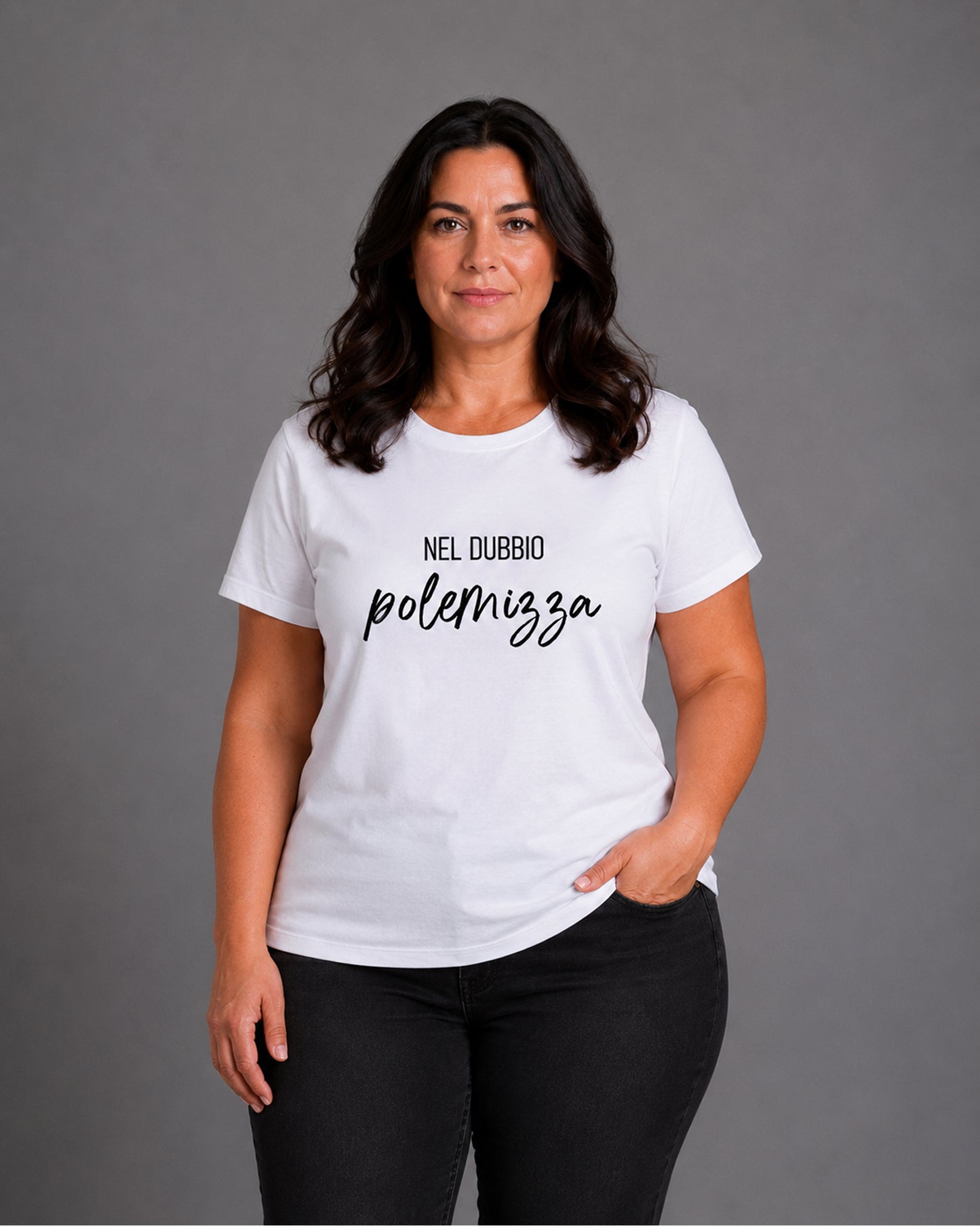 Curvy Polemizza T-shirt