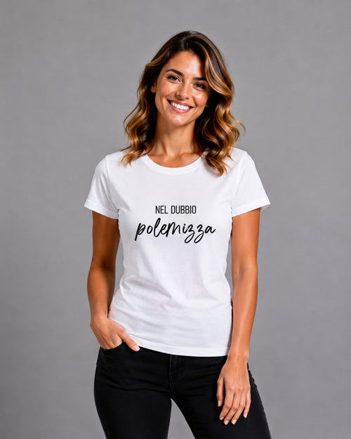 Load image 1 in gallery view. Regular T-shirt Polemizza