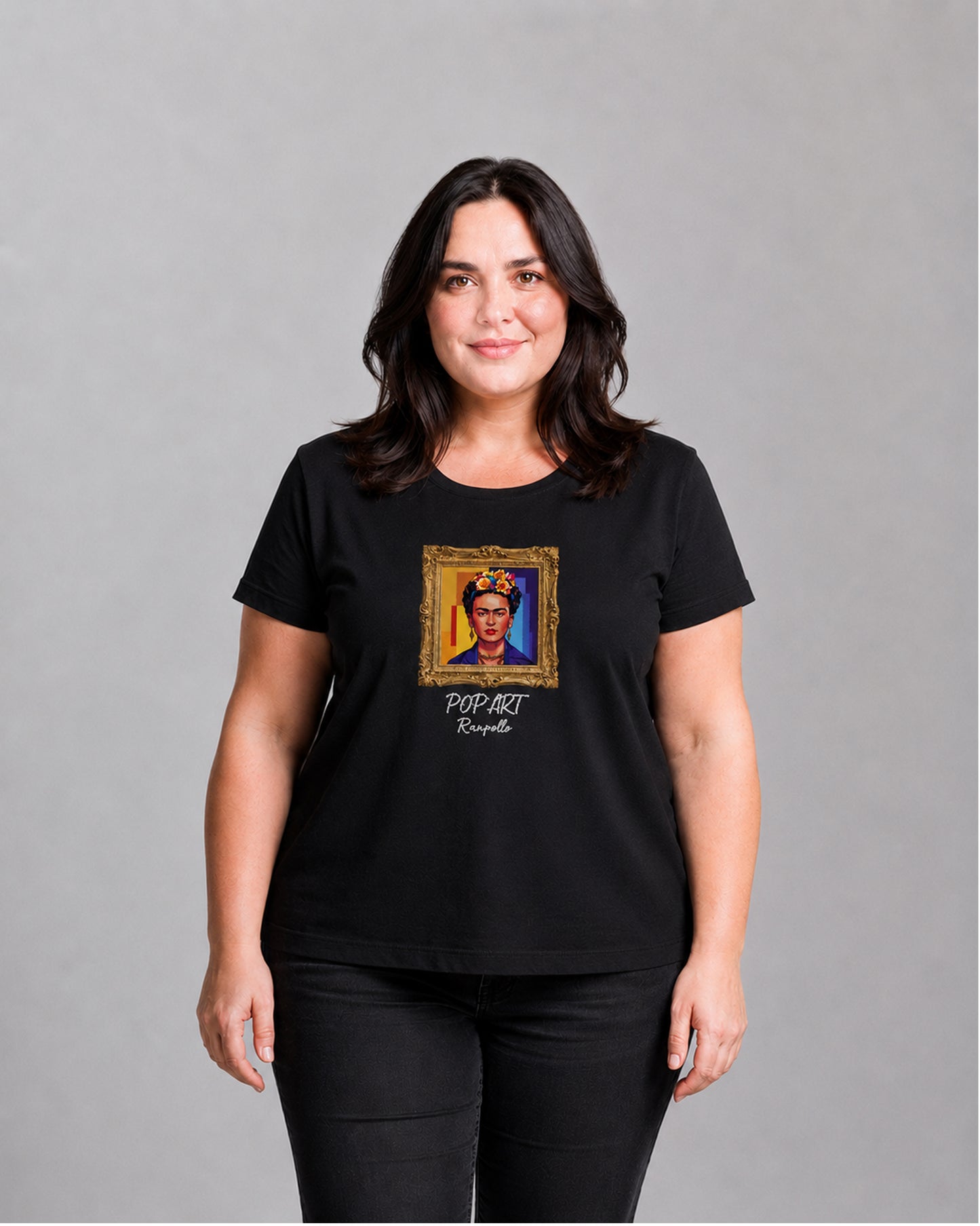 T-shirt Curvy Strass Popfrida