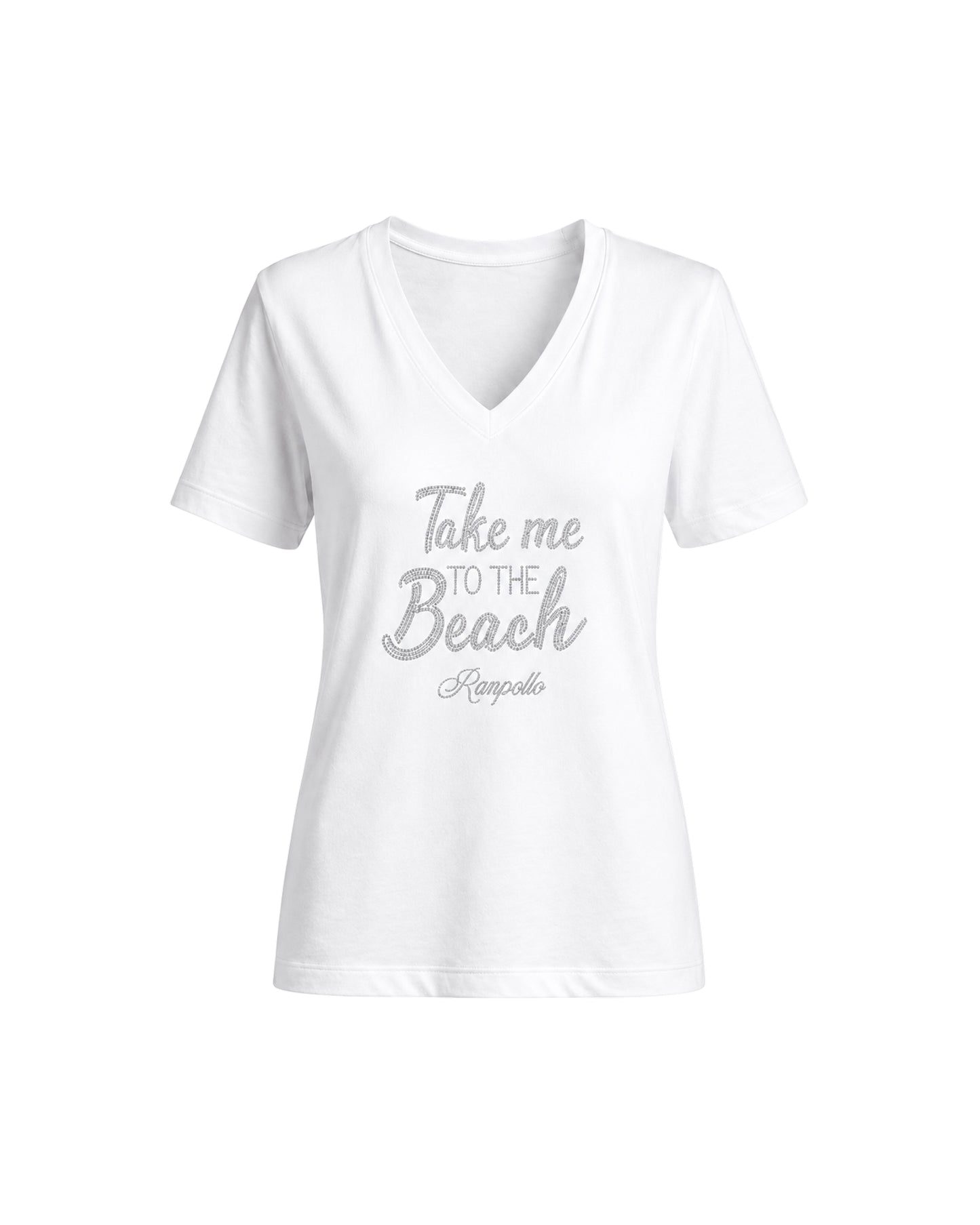 T-shirt Regular Strass Takebeach