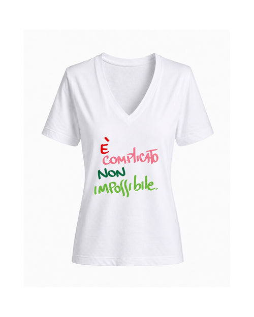 Load image 1 in gallery view. Curvy Nonimpossibile T-shirt