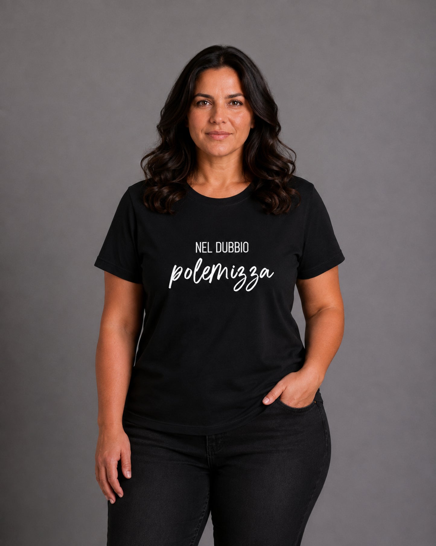 Curvy Polemizza T-shirt