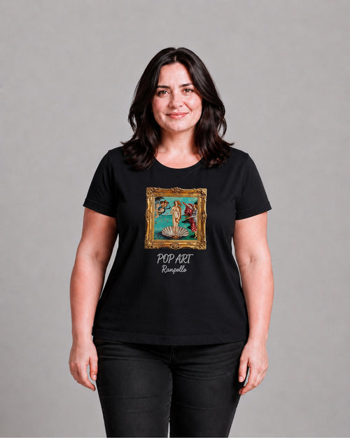 Carica immagine 1 in visualizzazione galleria. T-shirt Curvy Strass Popvenere