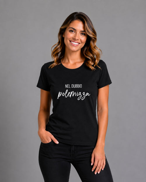Load image 1 in gallery view. Regular T-shirt Polemizza