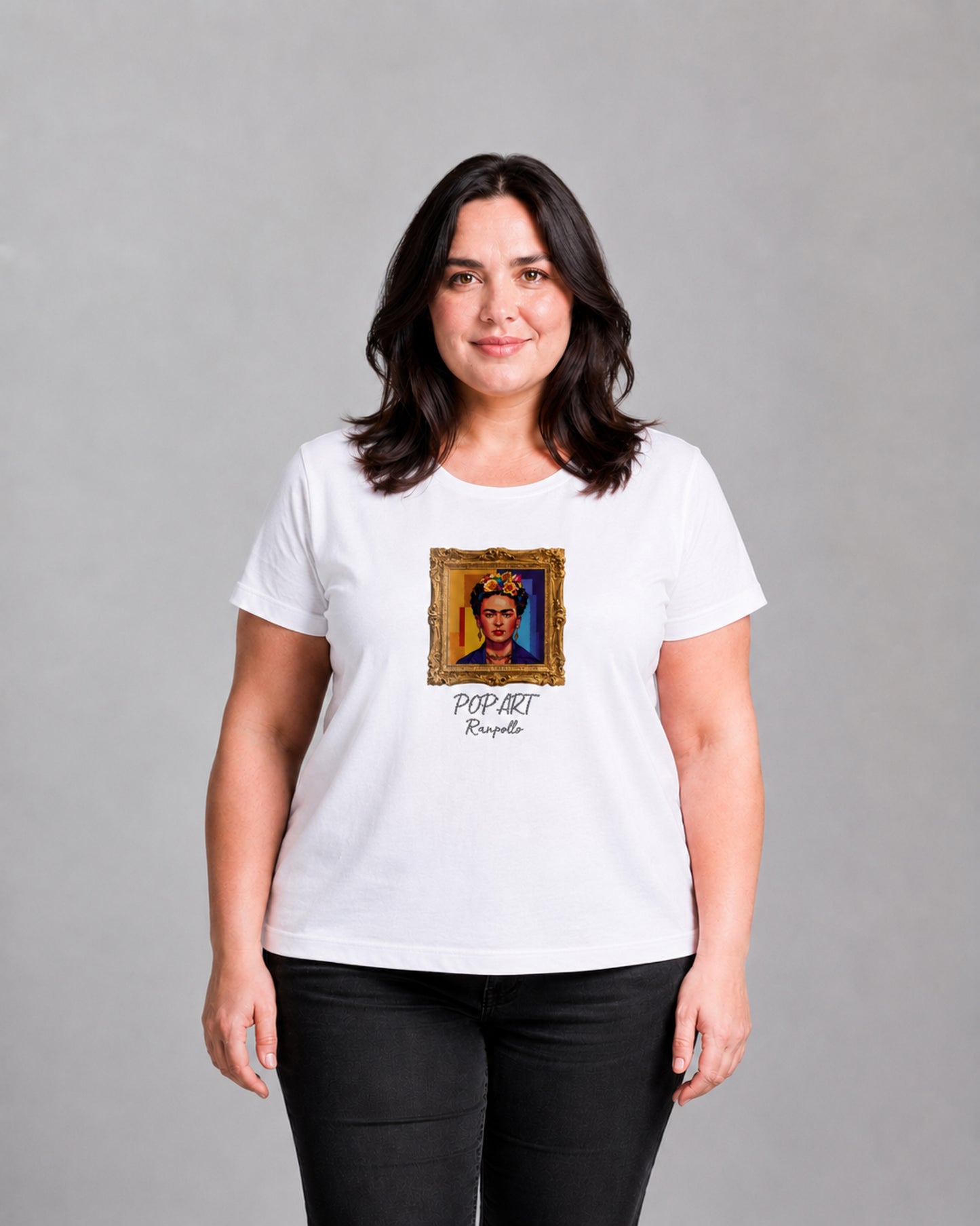 T-shirt Curvy Strass Popfrida