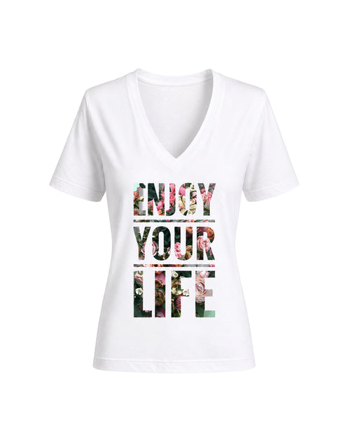 Load image 1 in gallery view. T-shirt Regular Enjoy