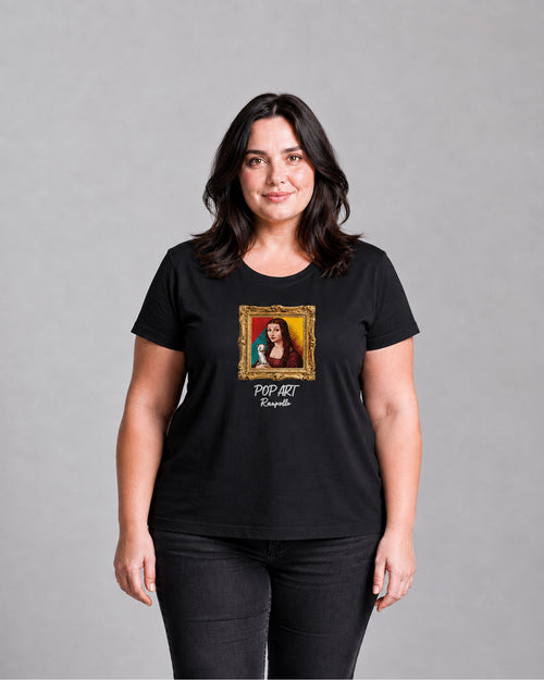 Carica immagine 1 in visualizzazione galleria. T-shirt Curvy Strass Popdama