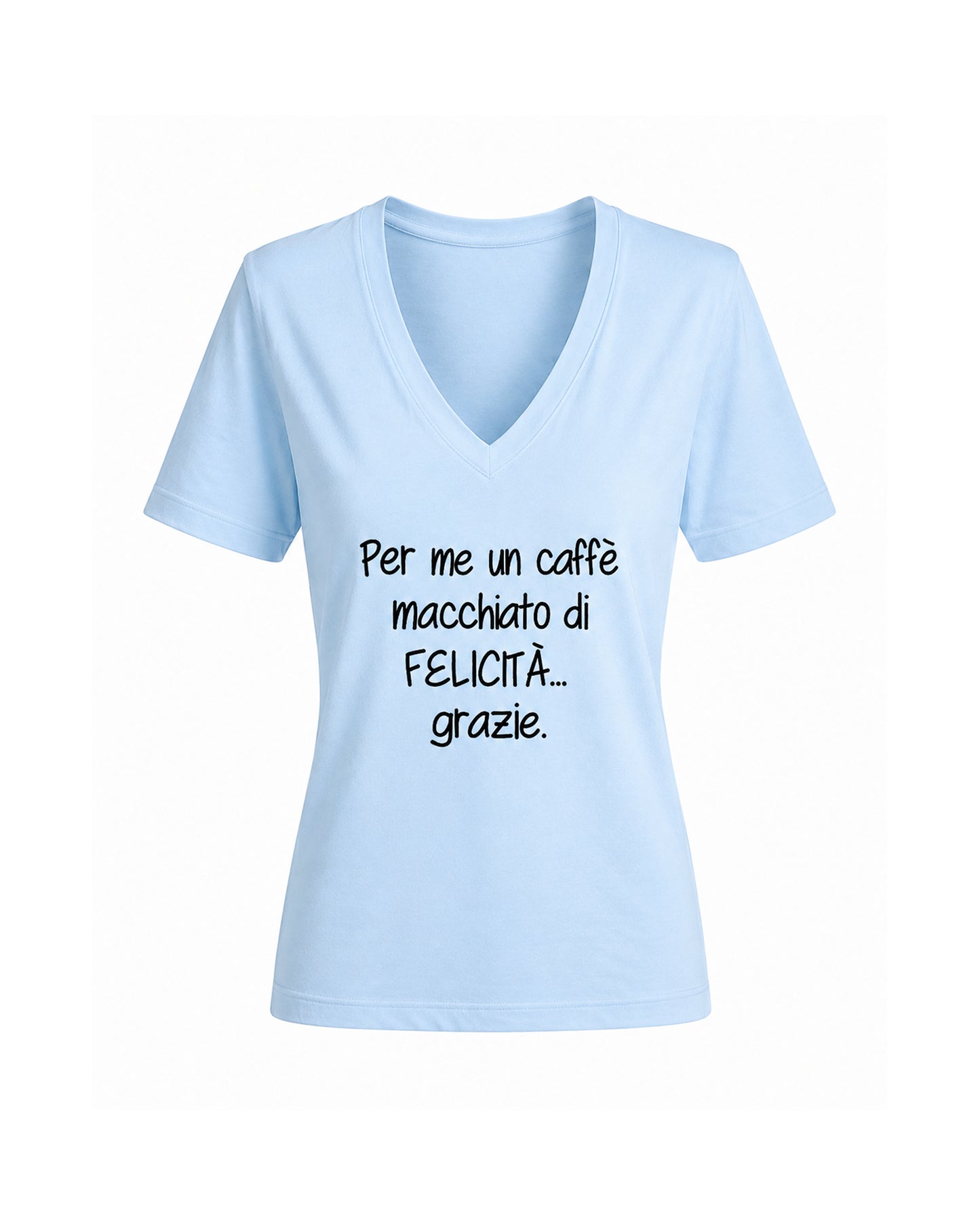 Happiness-stained Curvy T-shirt