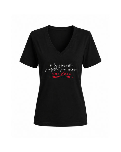 Load image 1 in gallery view. Curvy NERVOSA T-Shirt