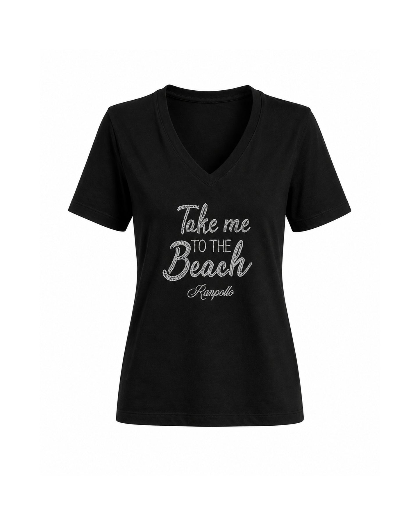 T-shirt Curvy Strass Takebeach