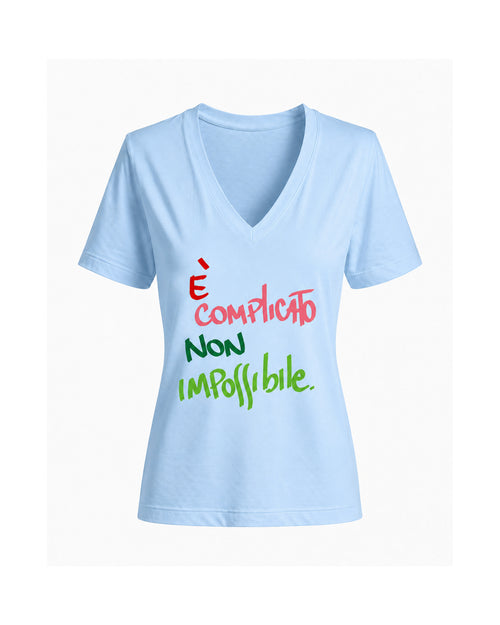 Load image 1 in gallery view. Curvy Nonimpossibile T-shirt