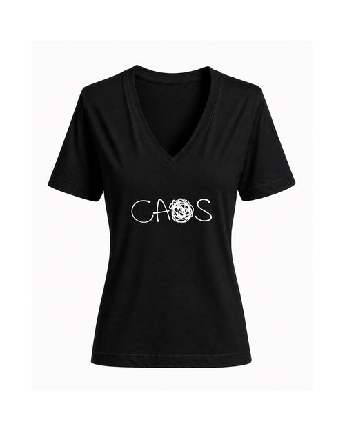Load image 1 in gallery view. Curvy Chaos T-Shirt
