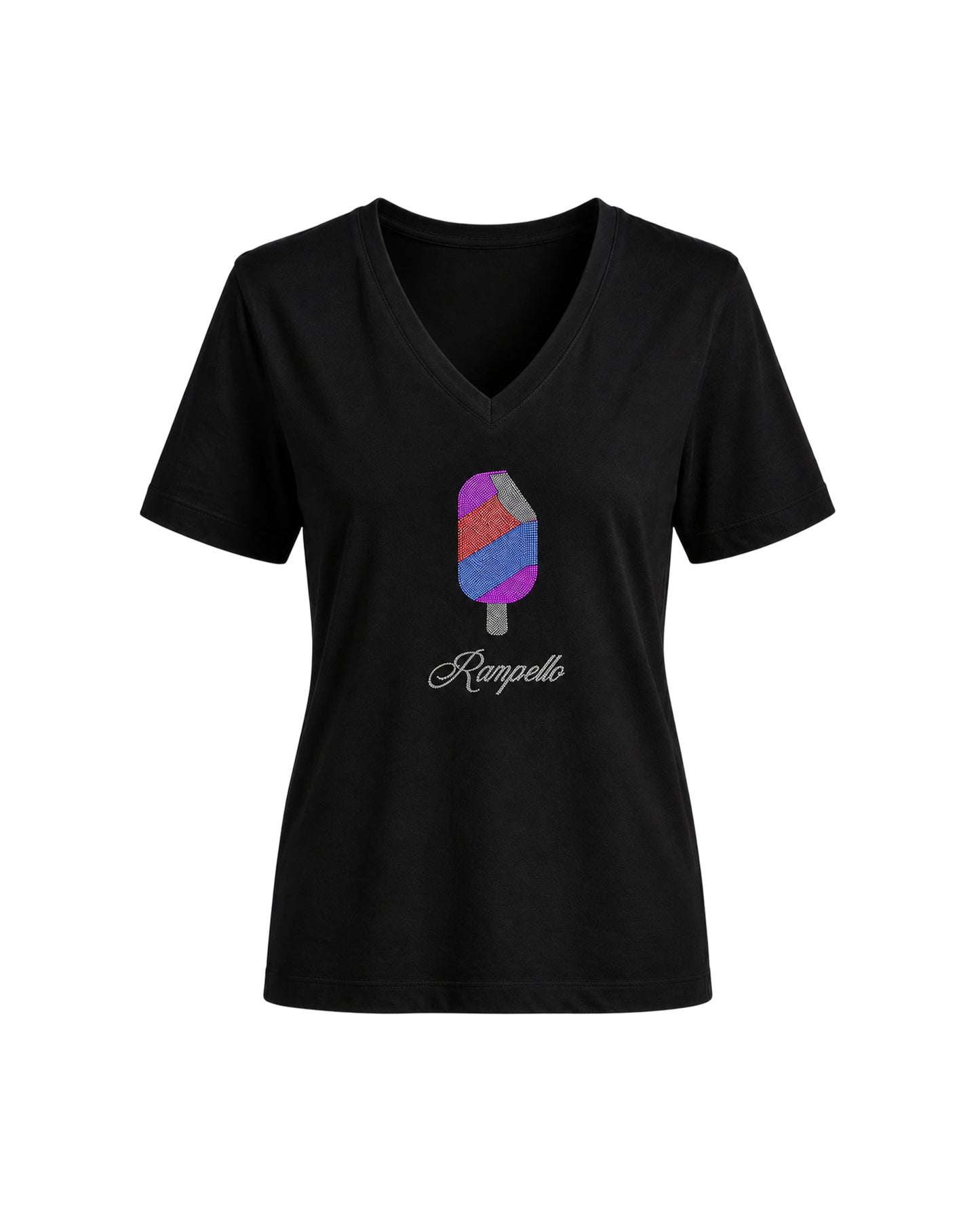 T-shirt Curvy Strass Icecream