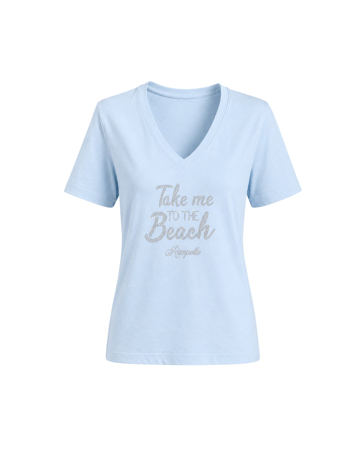 T-shirt Curvy Strass Takebeach