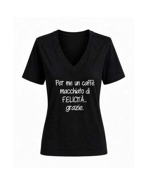 Load image 1 in gallery view. Happiness-stained Curvy T-shirt