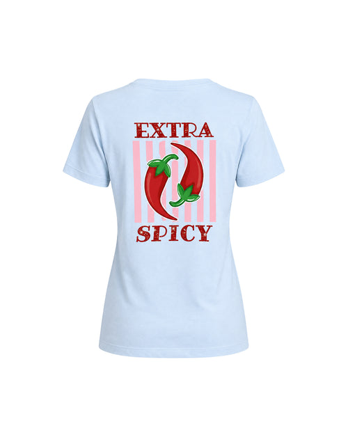 Carica immagine 1 in visualizzazione galleria. T-shirt Curvy Strass Extraspicy