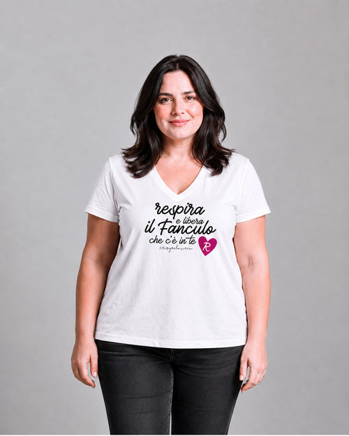 Carica immagine 1 in visualizzazione galleria. T-shirt Curvy Libera