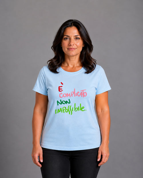 Load image 1 in gallery view. Curvy Nonimpossibile T-shirt