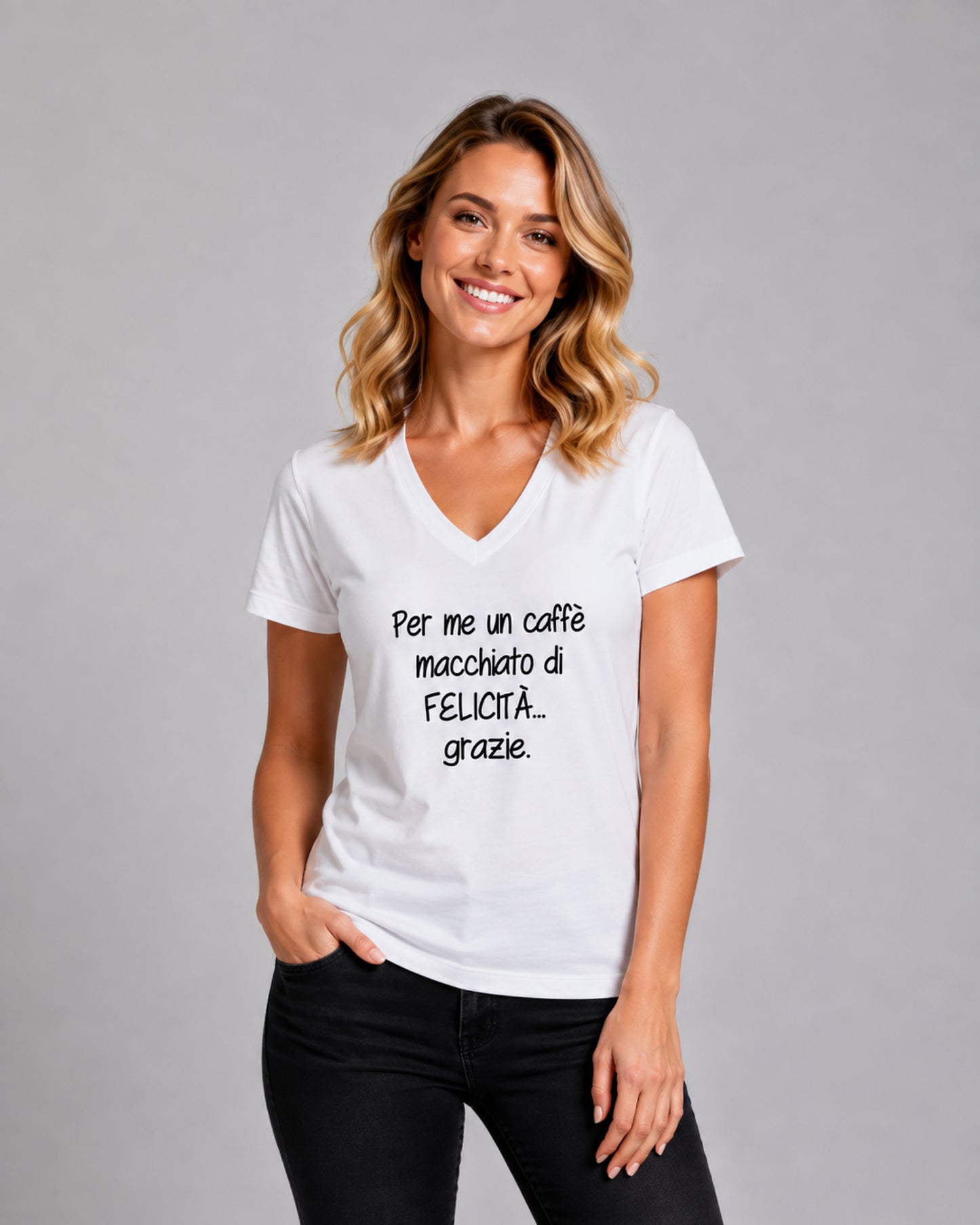 T-shirt Regular Macchiatodifelicita