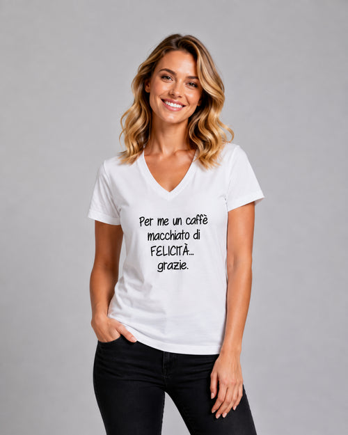 Load image 1 in gallery view. T-shirt Regular Macchiatodifelicita