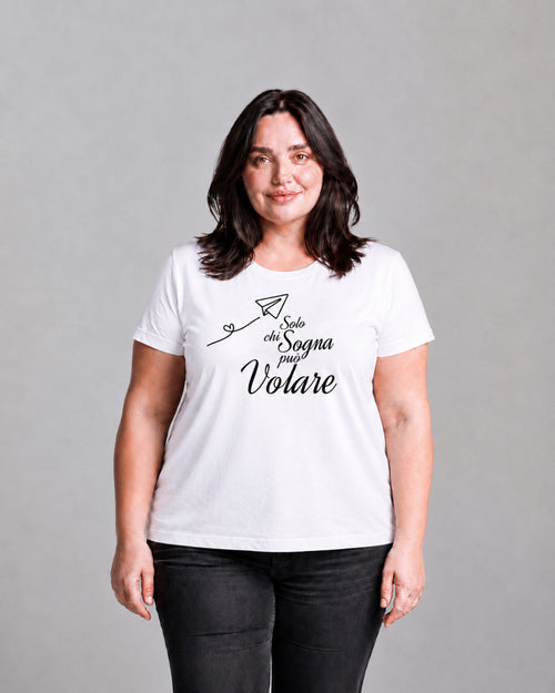 Carica immagine 1 in visualizzazione galleria. T-shirt Curvy Volare