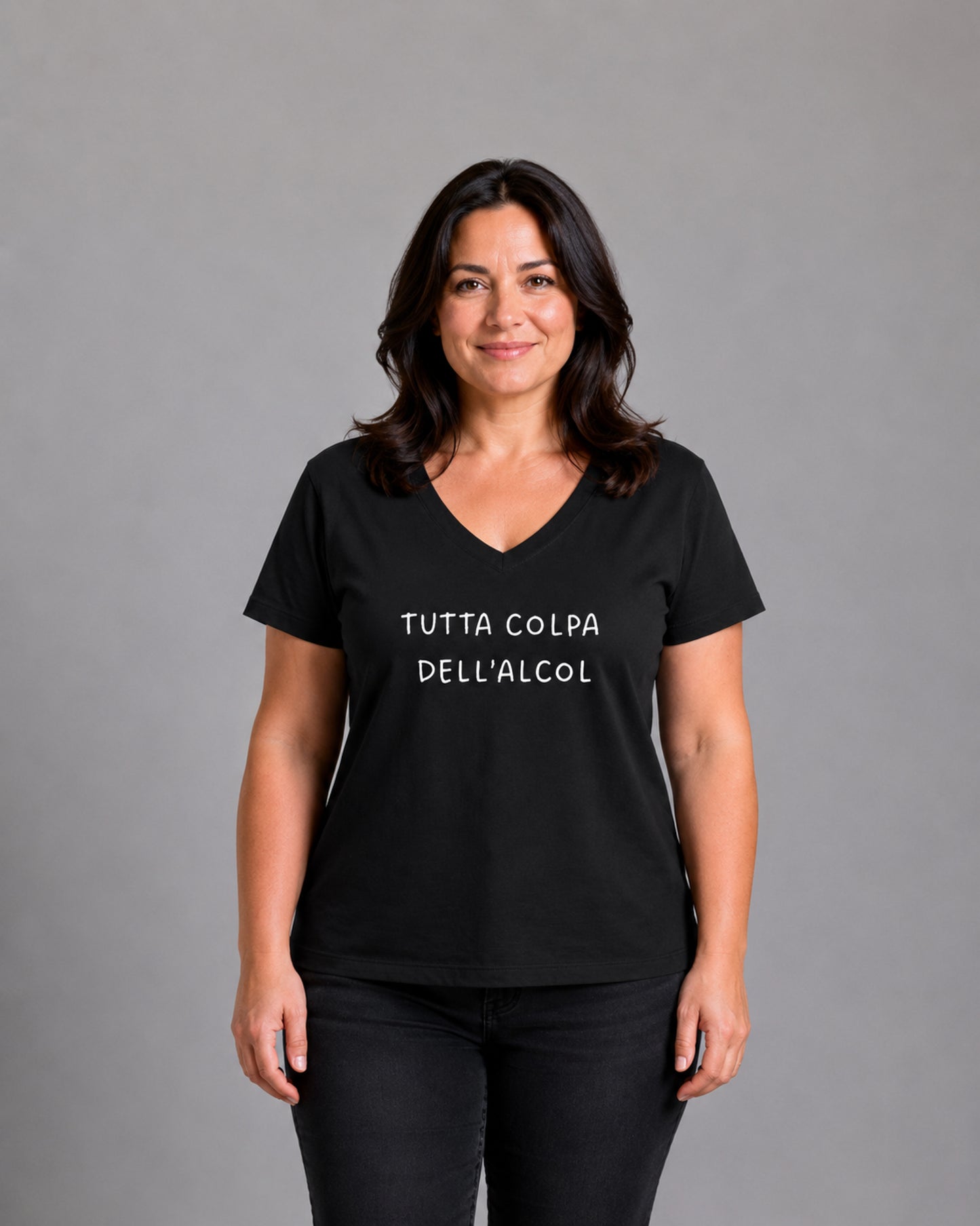 Curvy Alcohol T-shirt