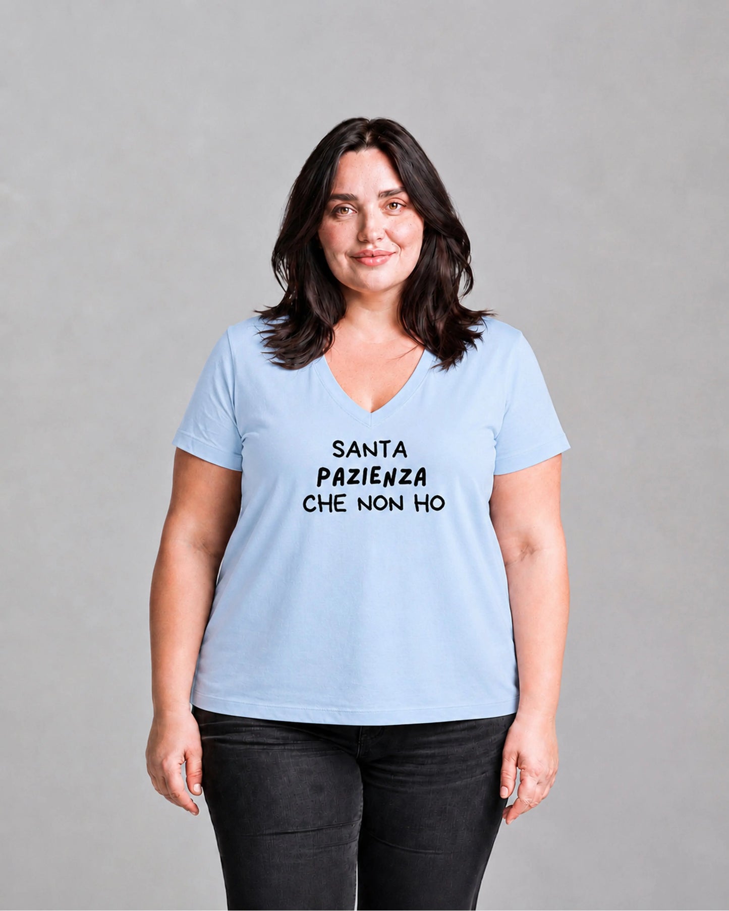 T-shirt Curvy Santapazienza