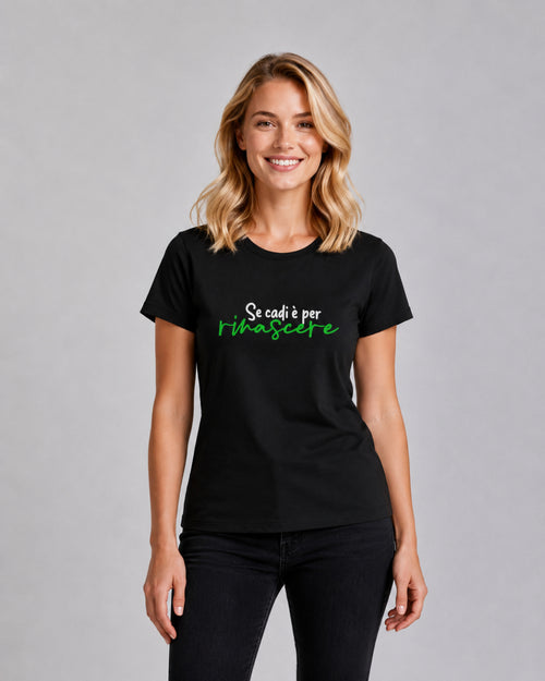 Load image 1 in gallery view. Regular T-shirt Rinascere