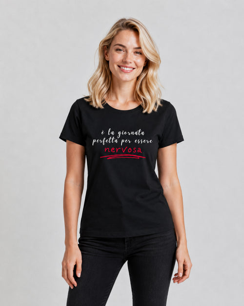Load image 1 in gallery view. T-shirt Regular Nervous