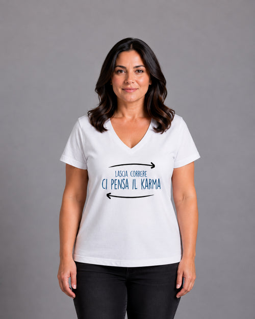Load image 1 in gallery view. Curvy Karma T-shirt