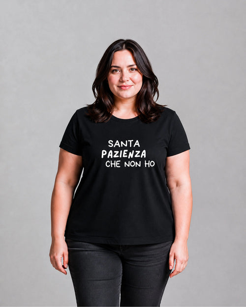 Carica immagine 1 in visualizzazione galleria. T-shirt Curvy Santapazienza