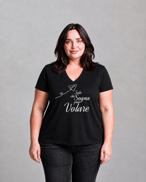 Carica immagine 1 in visualizzazione galleria. T-shirt Curvy Volare