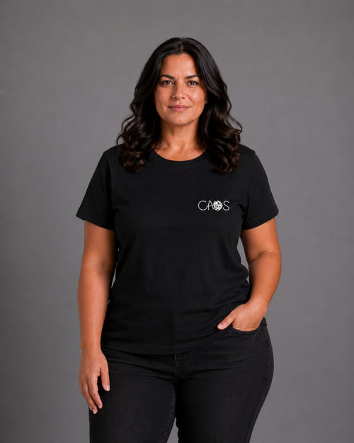Load image 1 in gallery view. Curvy Chaos T-Shirt