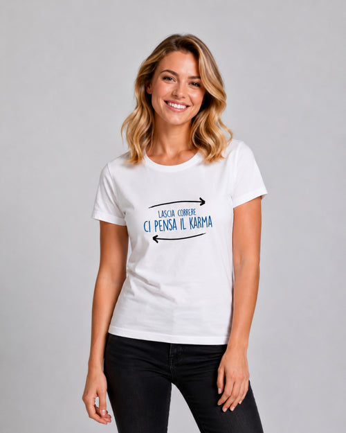 Load image 1 in gallery view. Regular Karma T-shirt