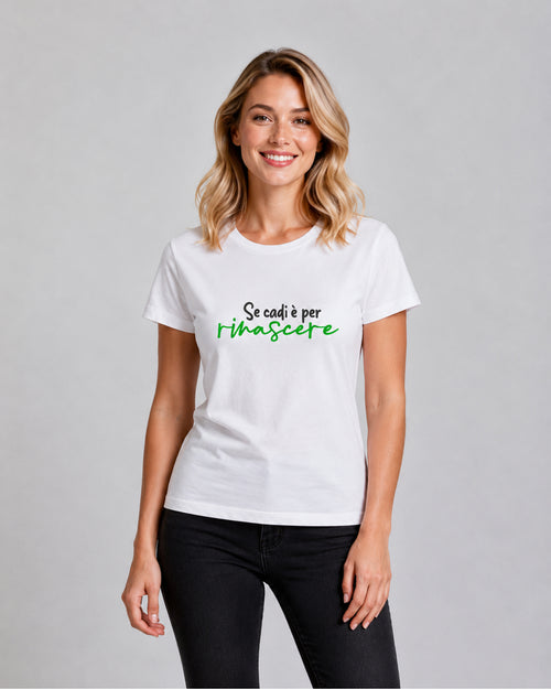 Load image 1 in gallery view. Regular T-shirt Rinascere