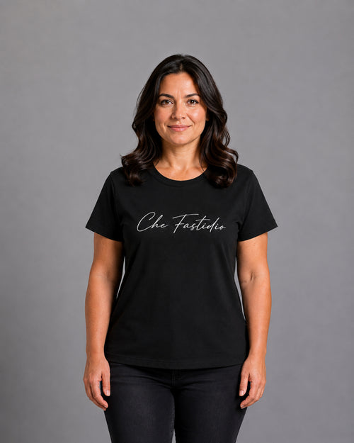 Load image 1 in gallery view. Chefastidio Curvy T-shirt