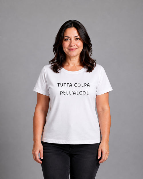 Load image 1 in gallery view. Curvy Alcohol T-shirt