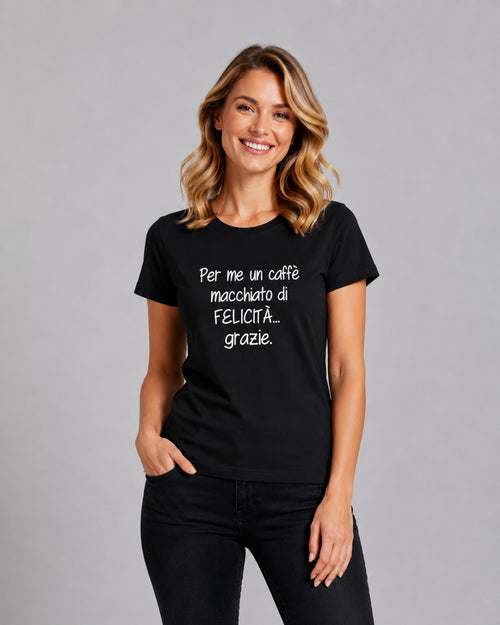 Load image 1 in gallery view. T-shirt Regular Macchiatodifelicita