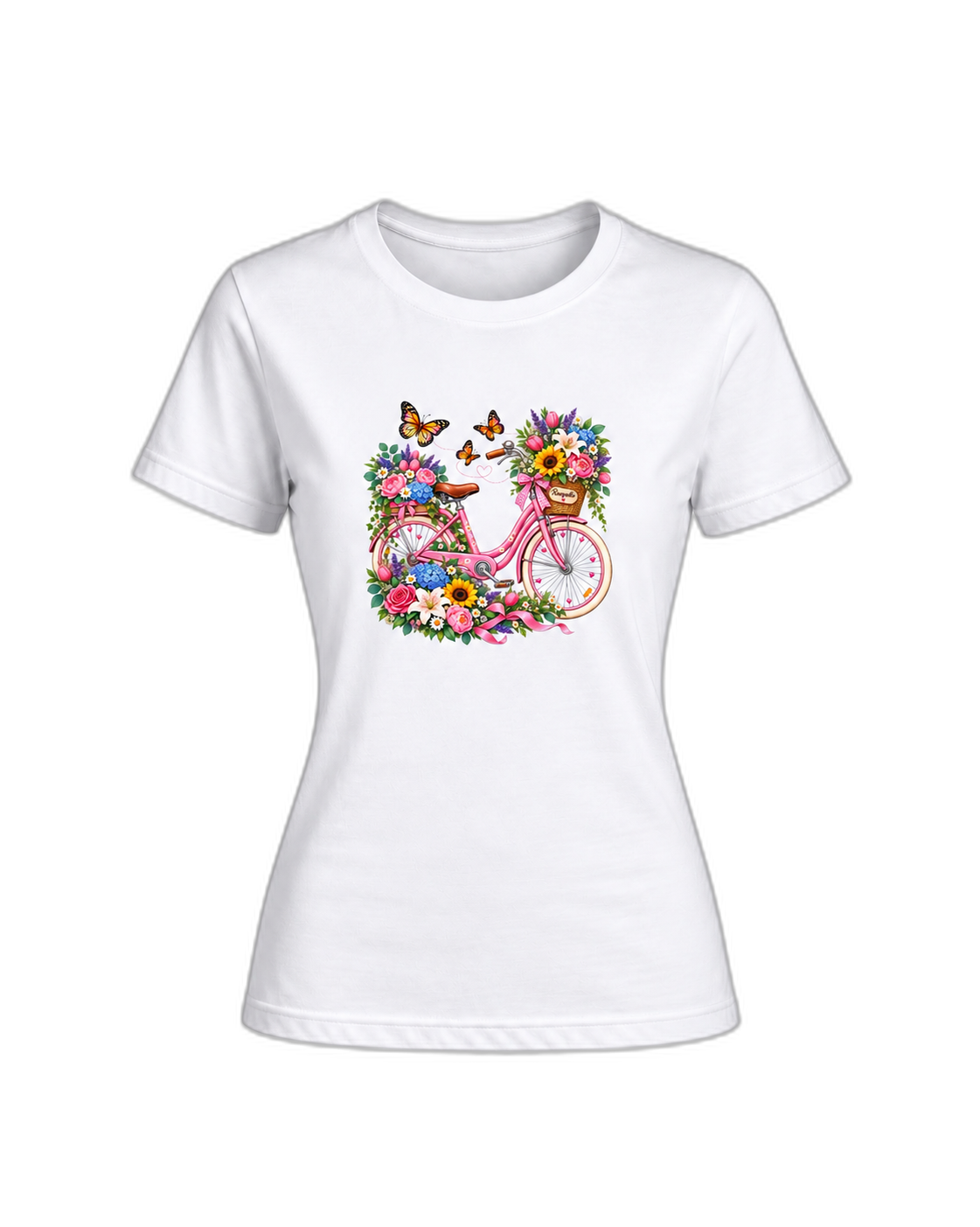 T-shirt Curvy Bikeflower
