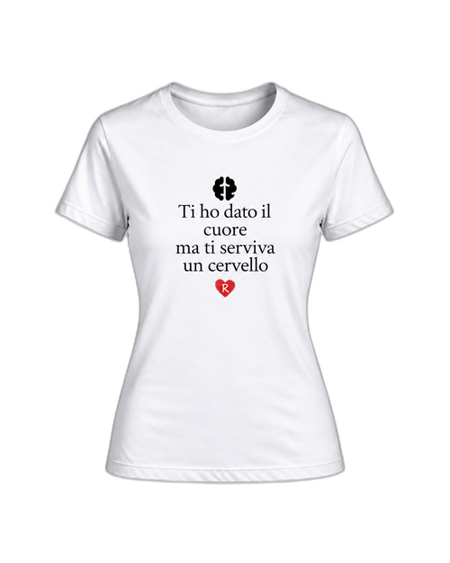 Carica immagine 1 in visualizzazione galleria. T-shirt Curvy Cervello