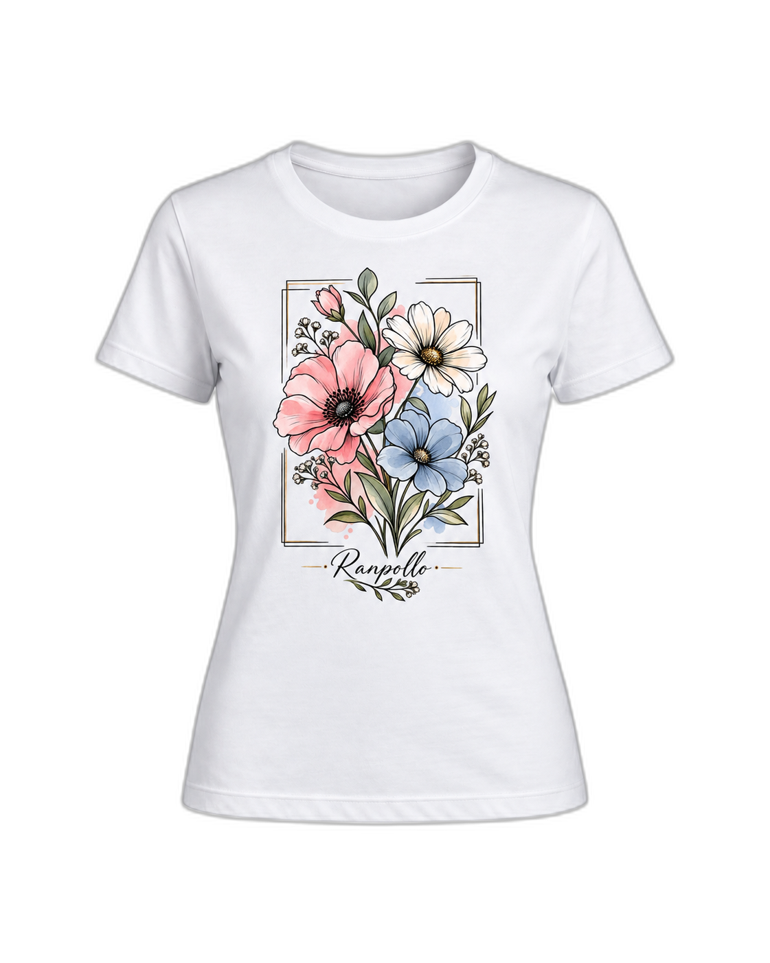 T-shirt Regular Basicflower