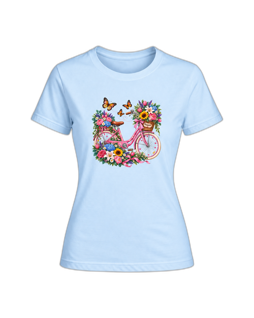 Carica immagine 1 in visualizzazione galleria. T-shirt Curvy Bikeflower