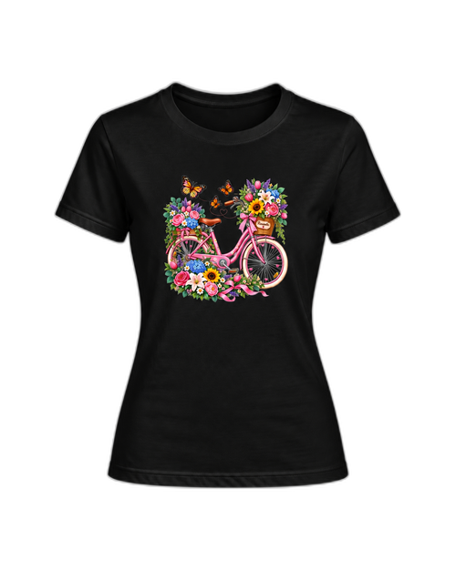 Carica immagine 1 in visualizzazione galleria. T-shirt Curvy Bikeflower
