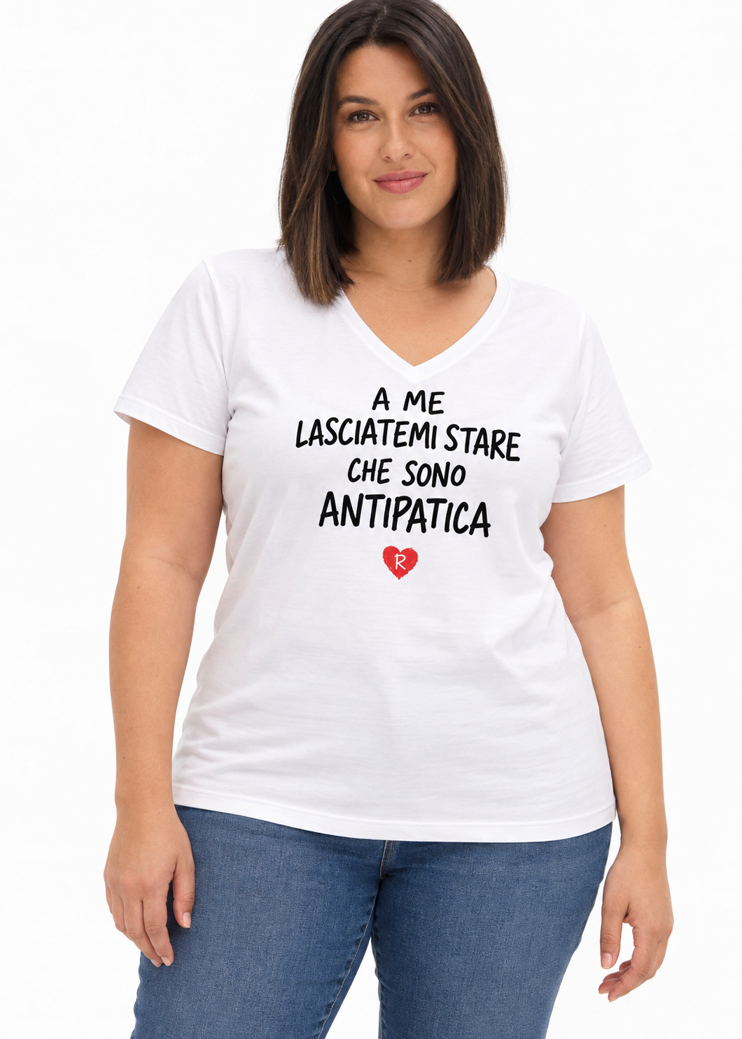 T-shirt Curvy Antipatica